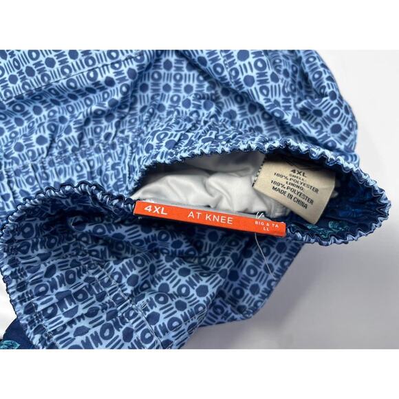 St. John's Bay Men's Swim Trunks NWT Waist Band and Drawstring size 4XLT - Picture 7 of 8